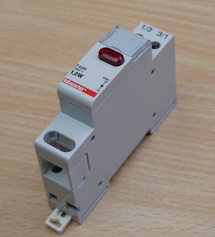 Bticino F40R lamphouder voor aansluitsignaal 1,2W 230V