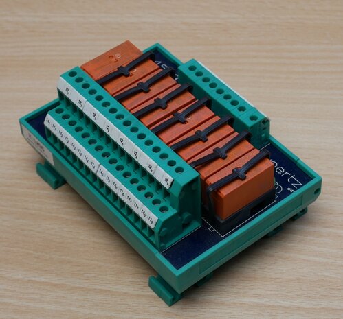 Electric Woertz MPS 80 Terminal with 8 Schrack RT114024, 24V DC
